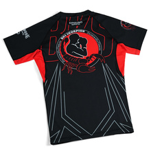 Rashguard BKS Skorpion krótki rękaw (Czarny)