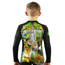 Rashguard dziecięcy Brasil Kids długi rękaw