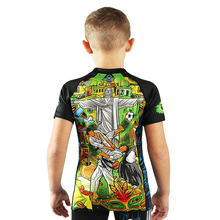 Rashguard dziecięcy Brasil Kids krótki rękaw