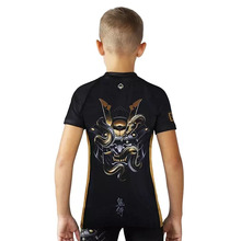 Rashguard dziecięcy Oni Samurai krótki rękaw